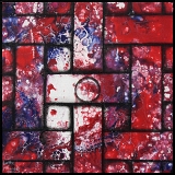 Flechtwerk II, Acryl und Mischtechnik auf Leinwand;
30 x 30 cm; verkauft;
Kooperation mit L. W.